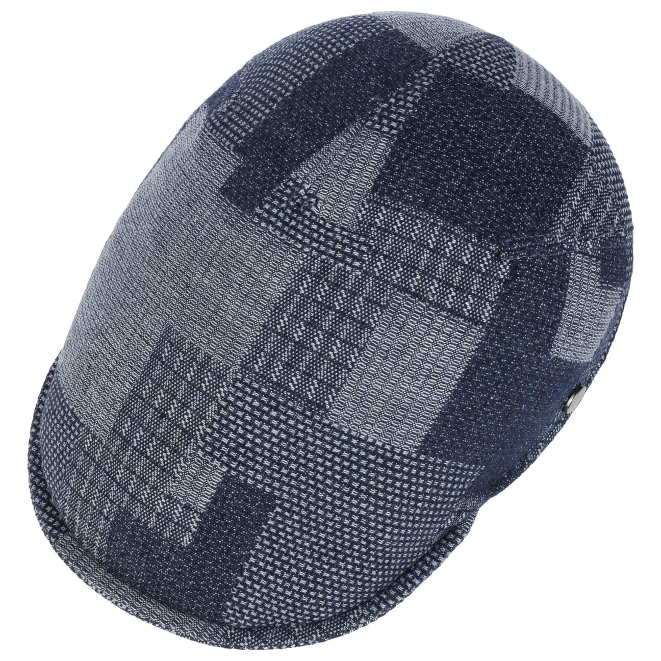 Lierys Jeans Denim Patchwork Flat Cap Men Denim 7 1/4-7 3/8