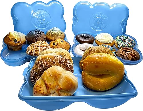Touch Up Cup Ultimate Combo Bagel Muffin Donut Fresh Combo contiene 6 bagels tiene capacidad para 6 magdalenas tiene capacidad para 6 donas Bagel