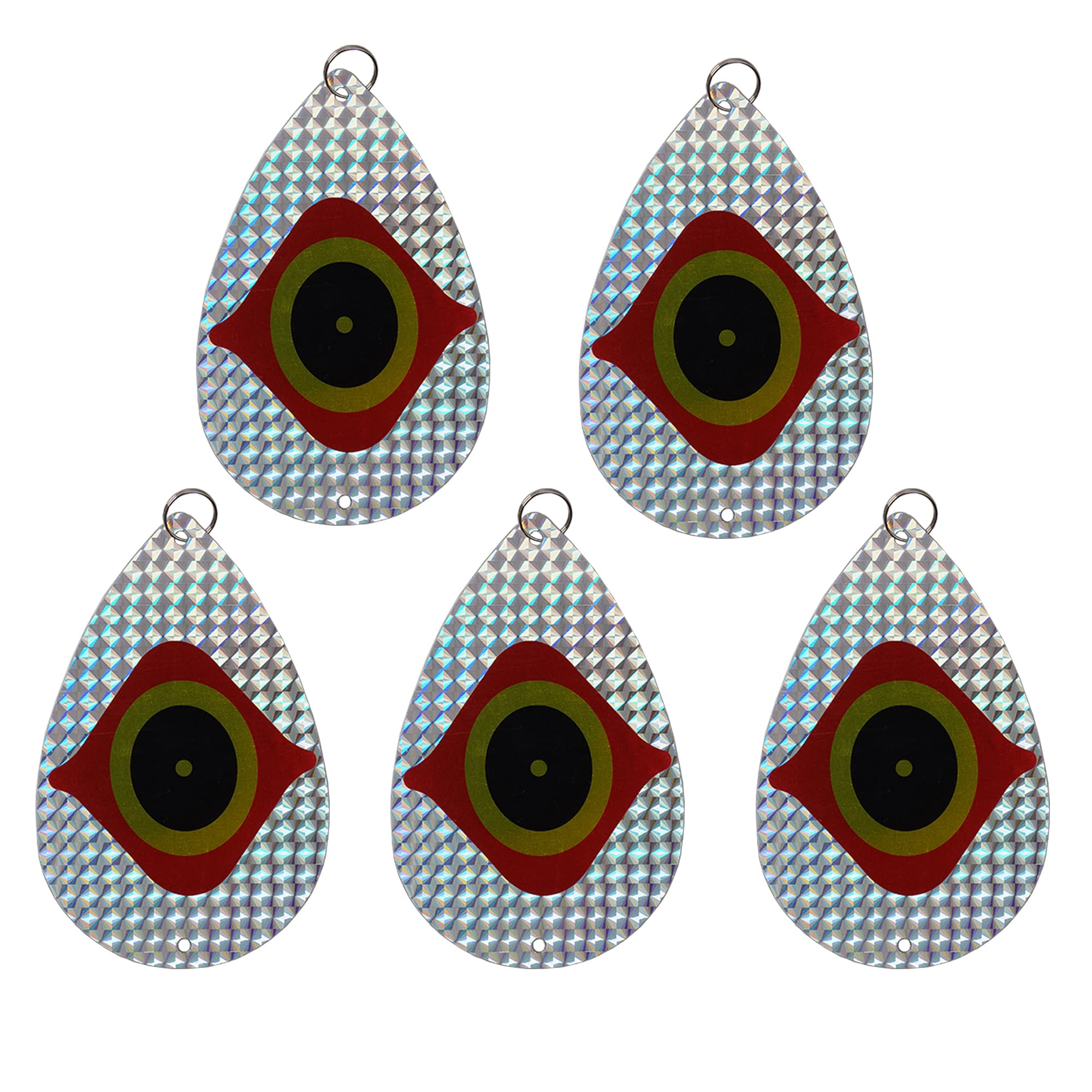 Horrible Predator Eye to Scare Birds Away, Birds Deterrent Hanging Devices, Keep Birds Away from Your Barns Garden Windows Warehouse (5 Pack)