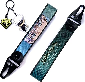 Jujutsu Kaisen - Satoru Gojo Shibuya Keystrap and Keychain Bundle - Otaku