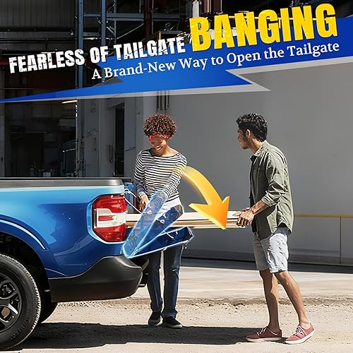 Vista 3 de ARANA Amortiguador de asistencia para portón trasero para Ford Ranger, 2019-2024 Ford Ranger Accesorios de apertura suave para portón trasero, 43206