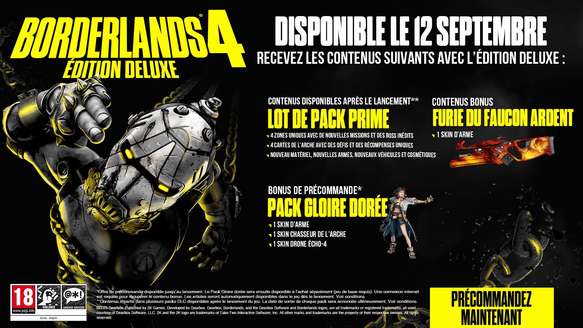 Borderlands 4 - Jeu PS5 - Jeux vidéo