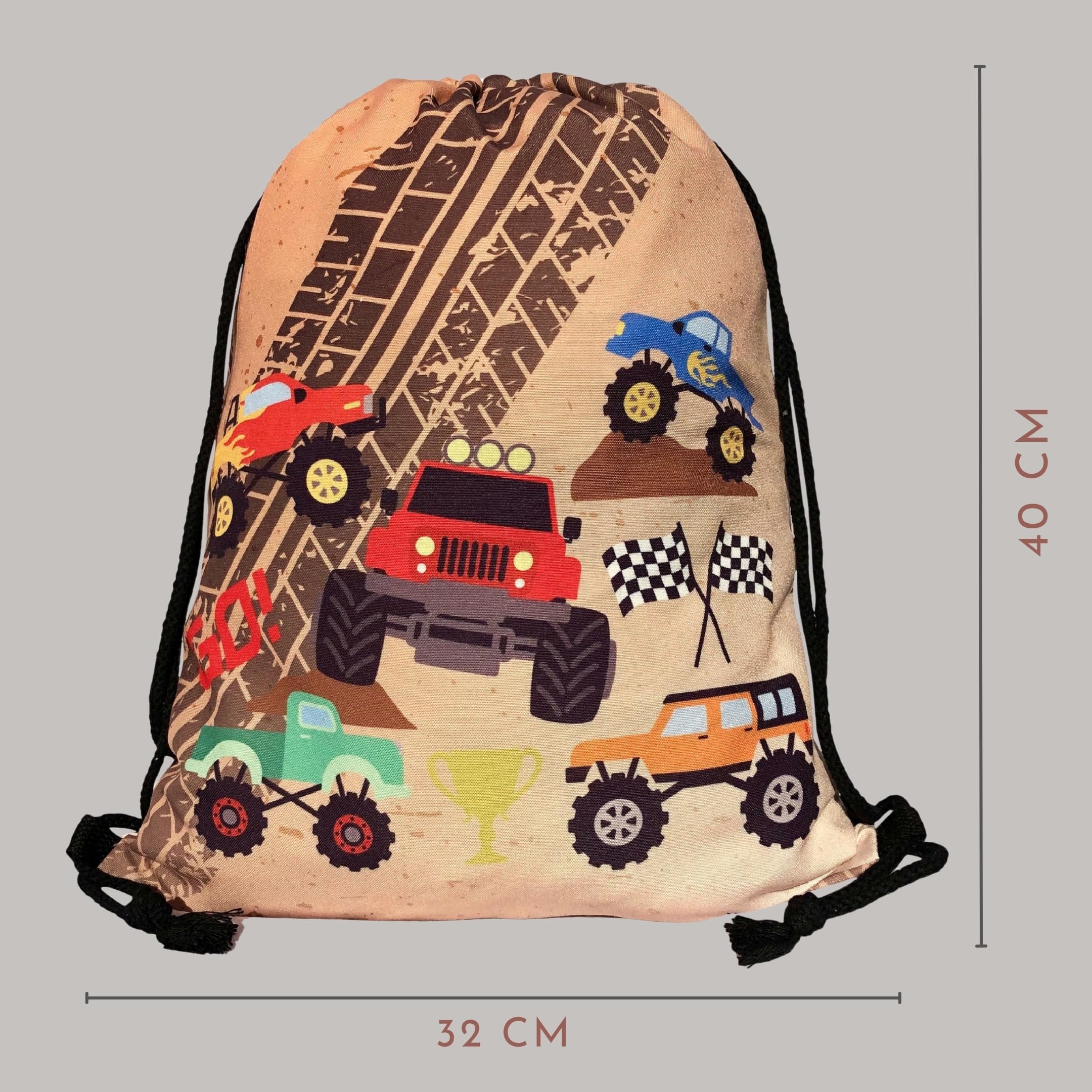 HECKBO Sac de gym pour enfant Motif - 4