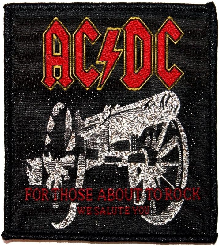 Amazon.com: AC DC ACDC Rock Band t Shirts Logo MA27 Embroidery iron on ...