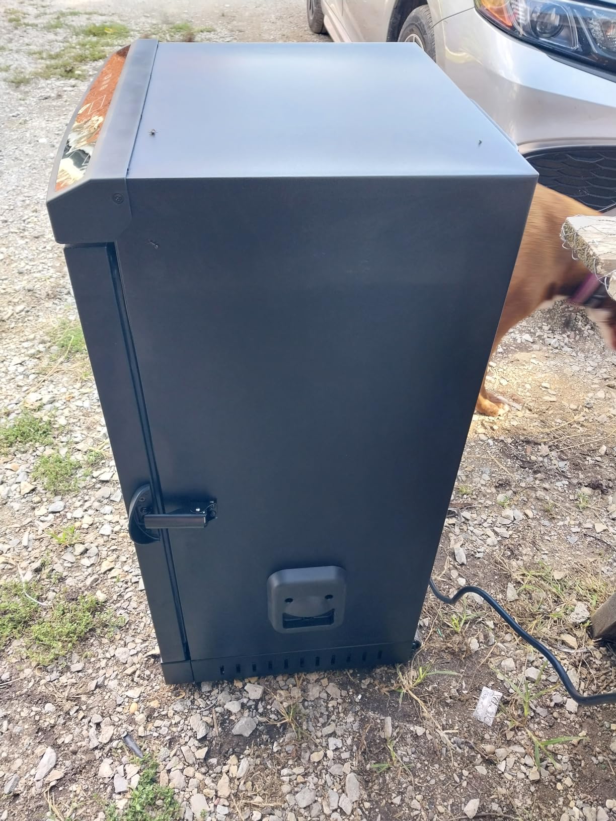 38/mo Finance EAST OAK 30inch Electric Smoker with Side Wood Chip