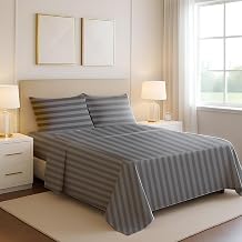 Mayfair Linen 1200 Series King Size Sheets Set, 17" Deep Pocket
