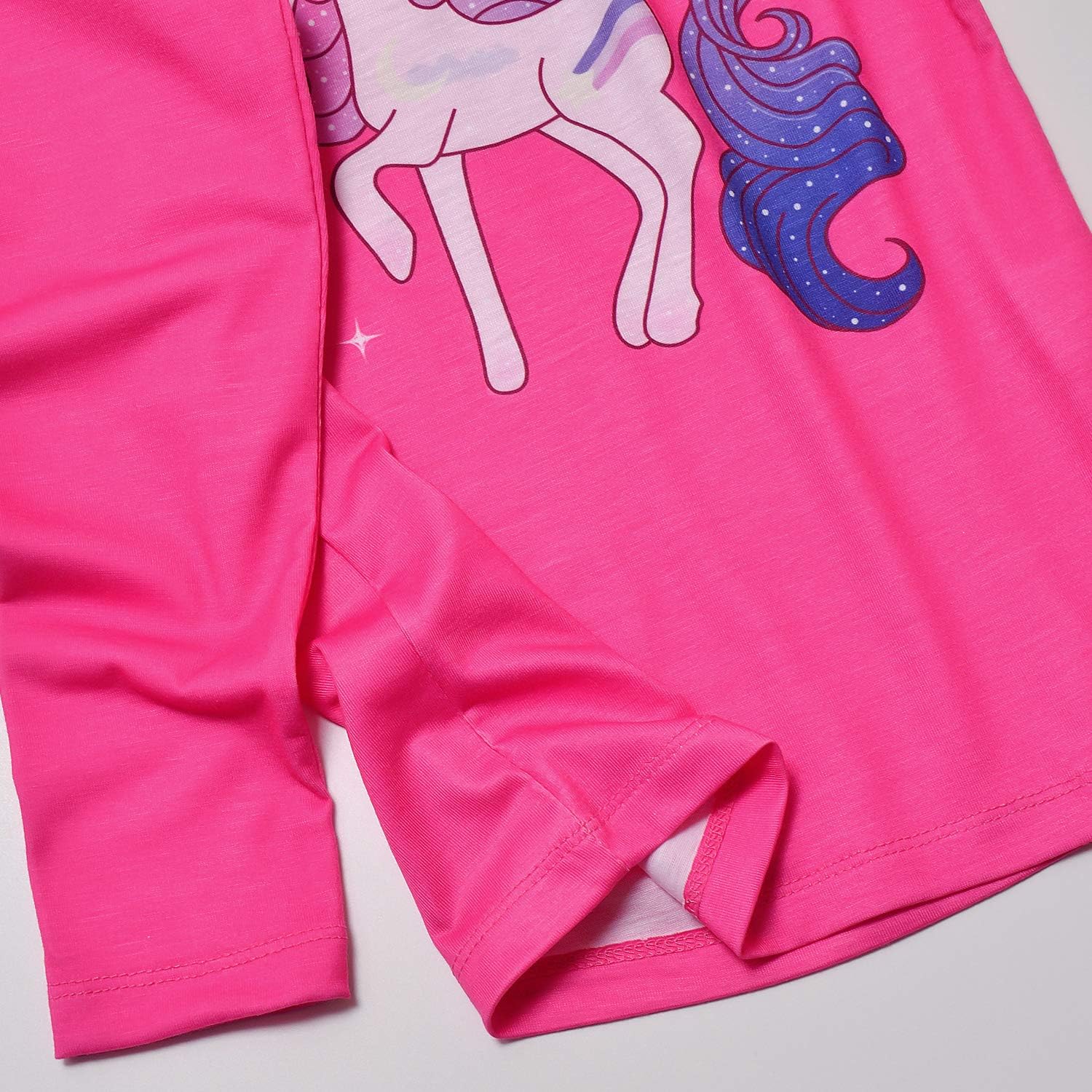 Matching Dolls & Girls Pajamas Unicorn Pjs Set Kids Cotton Sleepwear Pyjama… - Image 3