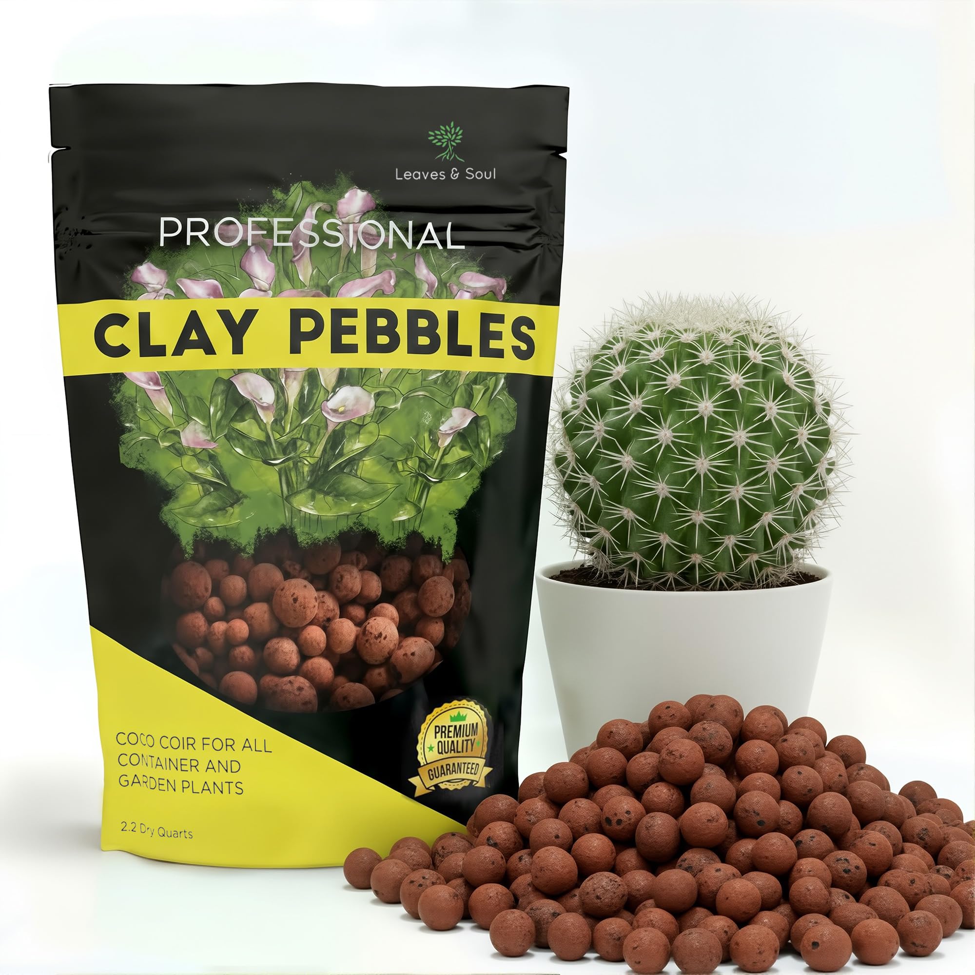 Amazon.com : Professional Clay Pebbles for Plants 2.2 Quarts