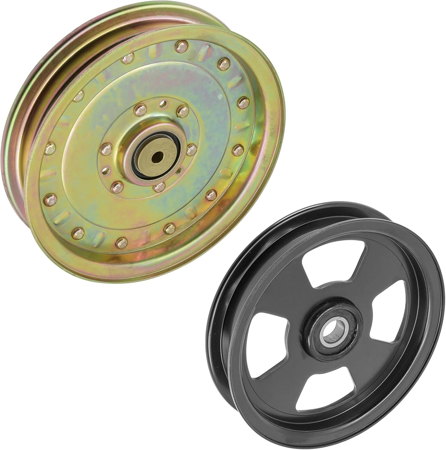 Caltric Deck Idler Pulleys Compatible with Toro 60" 72" Z Master Zero-Turn Mower 116-4670 136-5404 114-5895 109-8590
