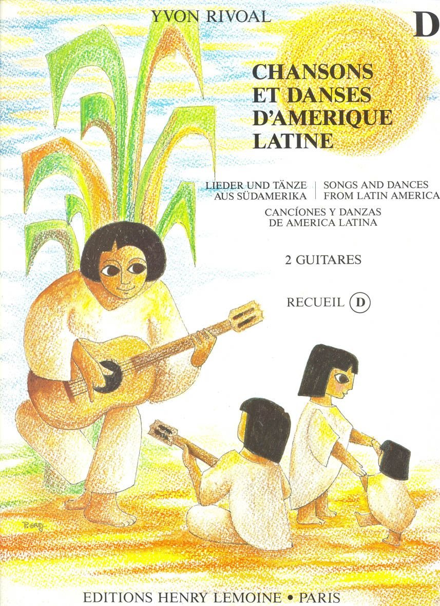 Chansons et Danses d'Amerique Latine Vol D (Guitar Duet)