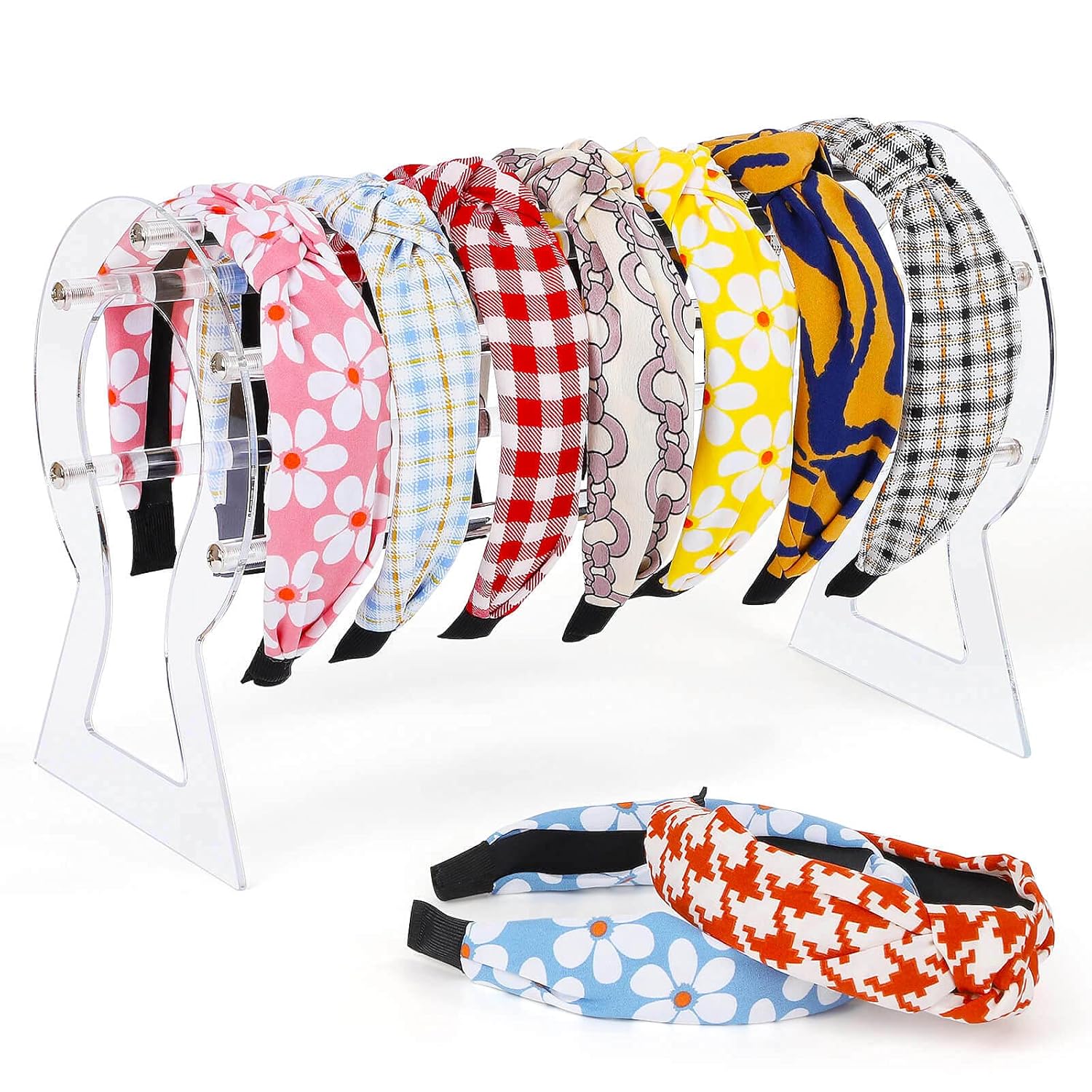 Porta Fascia Per Capelli In Acrilico - Display Per Bracciali E Gioielli, 30x20x14cm - Foto 9