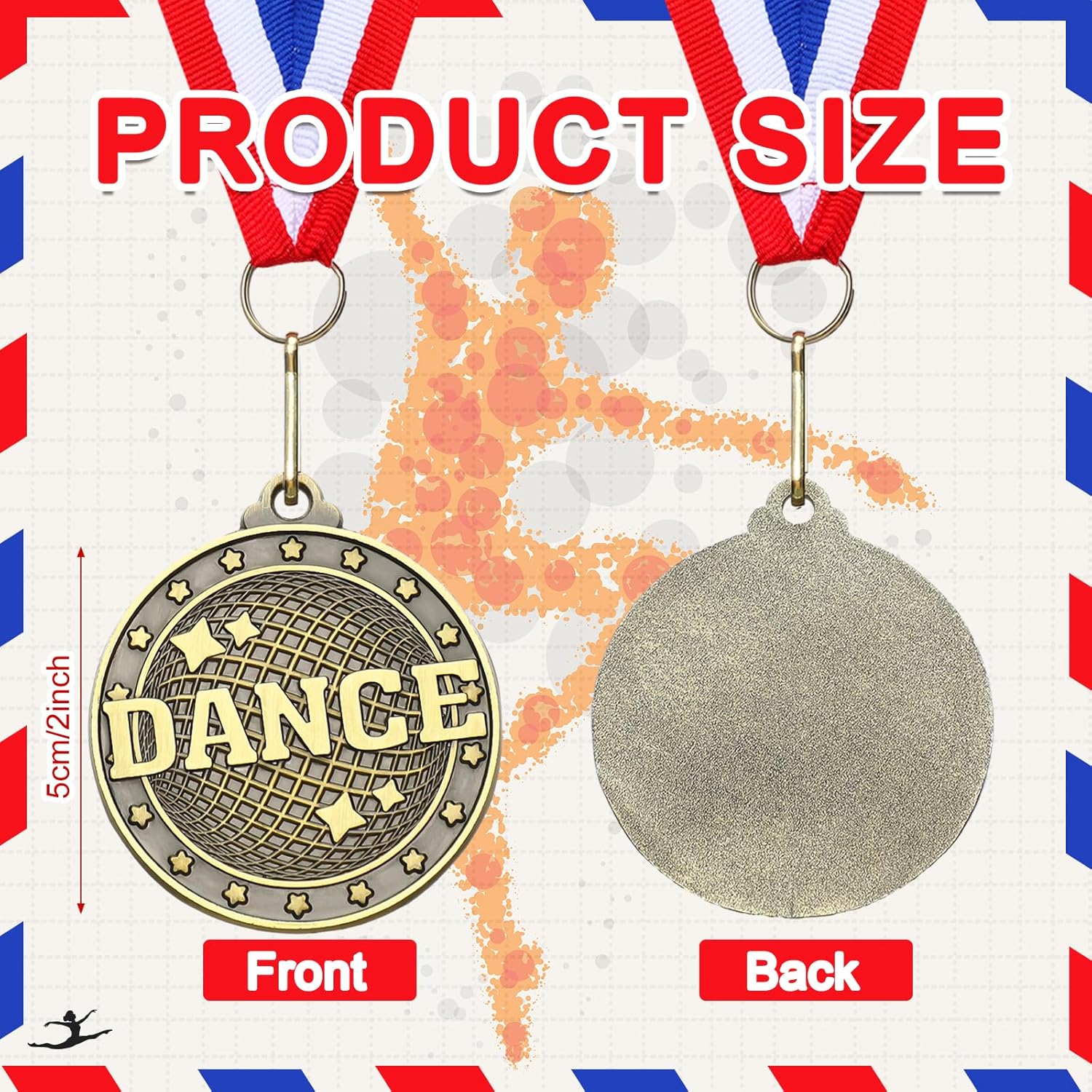 Quelay 30 Pcs 2'' Gold Medals for Awards,Winner Encourage Team Participation for Adults Trophy Award Prize Gift Competitions Graduation Party