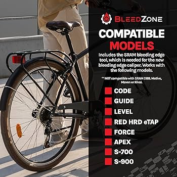 SRAM 油圧ブレーキ ブリードキット 自転車用 メンテナンス工具 SRAM 油圧ブレーキ ブリードキット 自転車用 メンテナンス工具