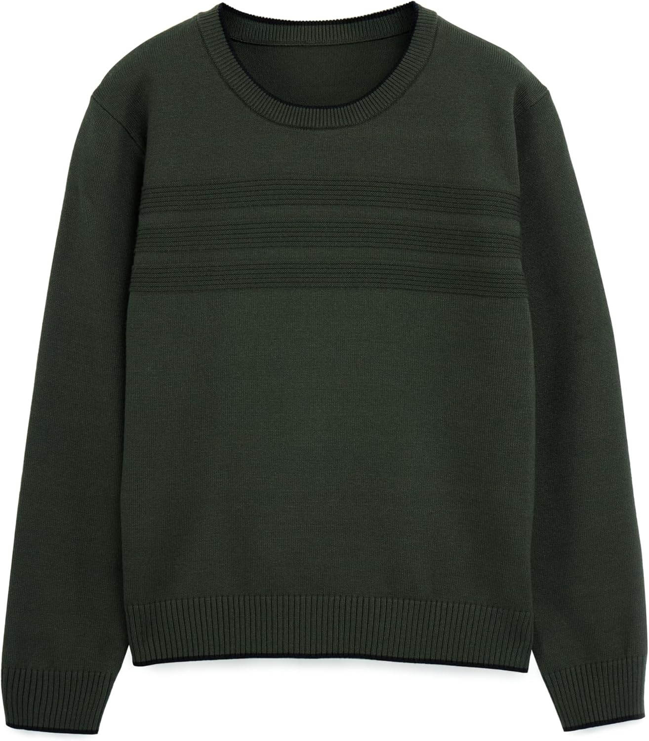 X RAY RAW X (4-12) Long Sleeve Crew Neck Knit Sweater for Kids and Boys, Big Kids Knit Sweater for Fall and Winter