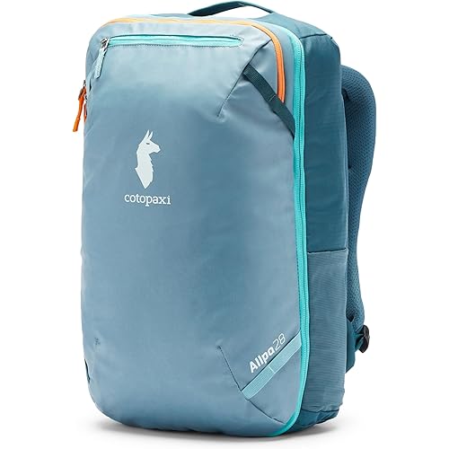 Cotopaxi Allpa 28L Travel Pack, Blue Spruce and Abyss