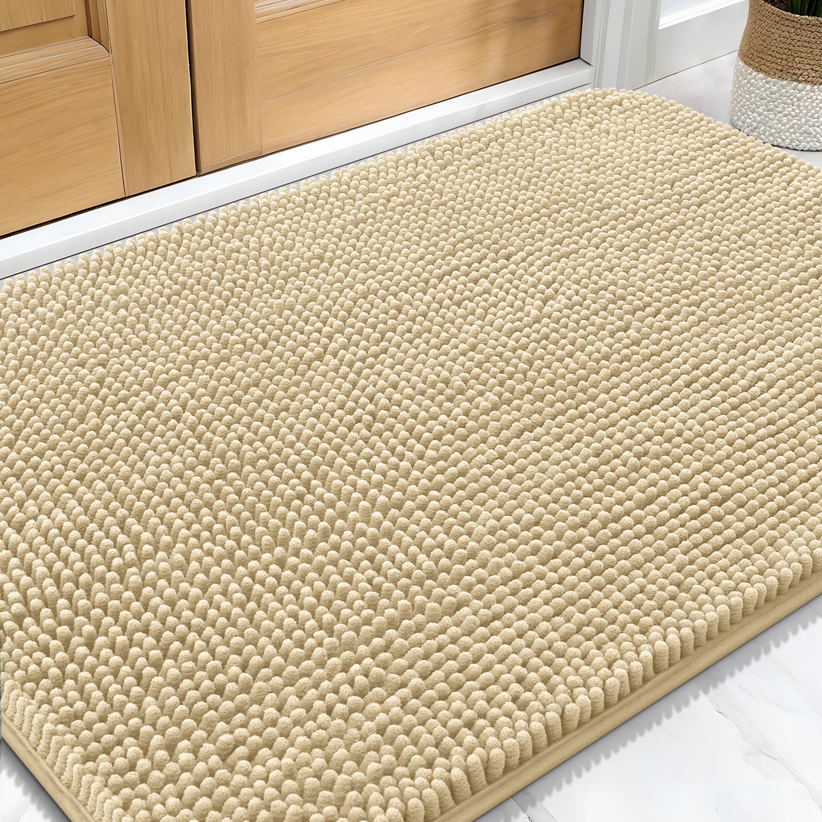 OLANLY Dog Door Mat