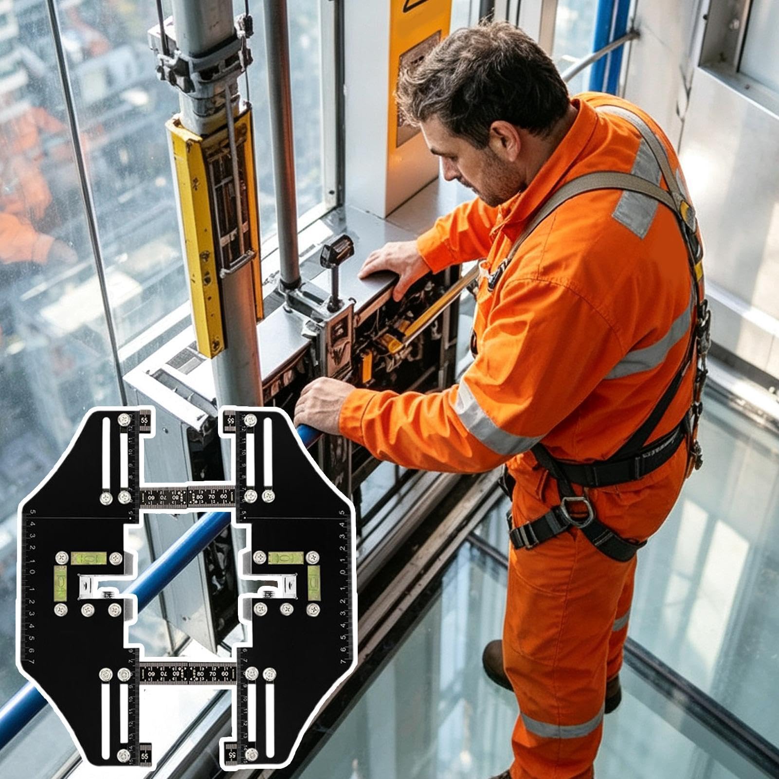 Règle De Guidage Pour Ascenseur Positionnement Précis Ajustement