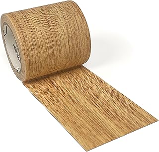 MATCH 'N PATCH Wood Grain Repair Tape - Natural Oak, 2.25 in x 15 ft (1-Pack) – Wood Grain Colored Duct Tape for Mirror Frame, Trim, Borders, Floor and Other Furniture, Scratch Repair Kit