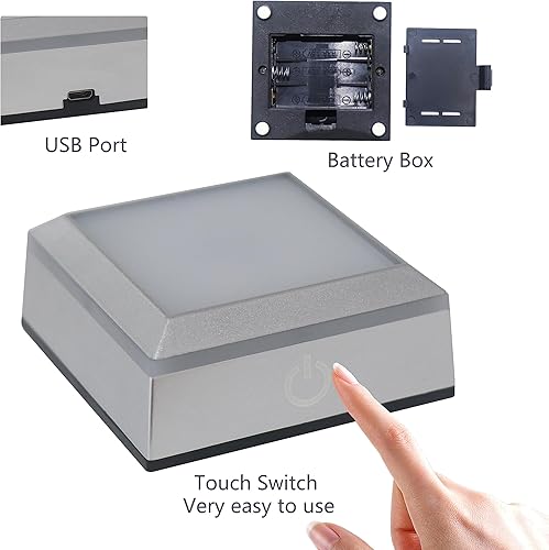 Miniatura 3 de Rosa de cristal grabada en 3D "I Love You", regalos de cumpleaños, luz nocturna para novia, esposa, mamá, bonitos regalos de aniversario,