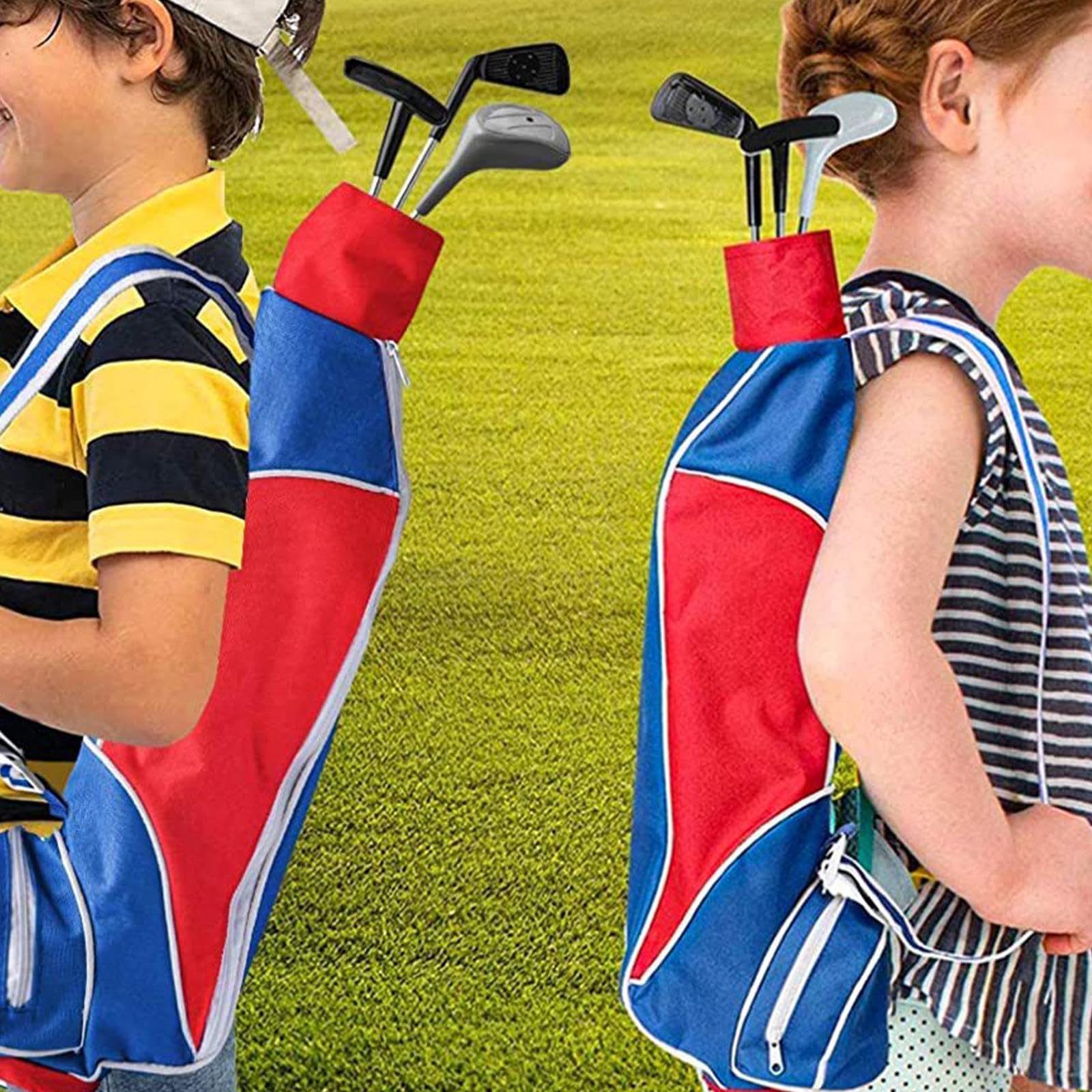 Juego de Palos de Golf Portátiles Y Educativos para Niños, Ideales para El Jardín, Interiores Y Patios Traseros.