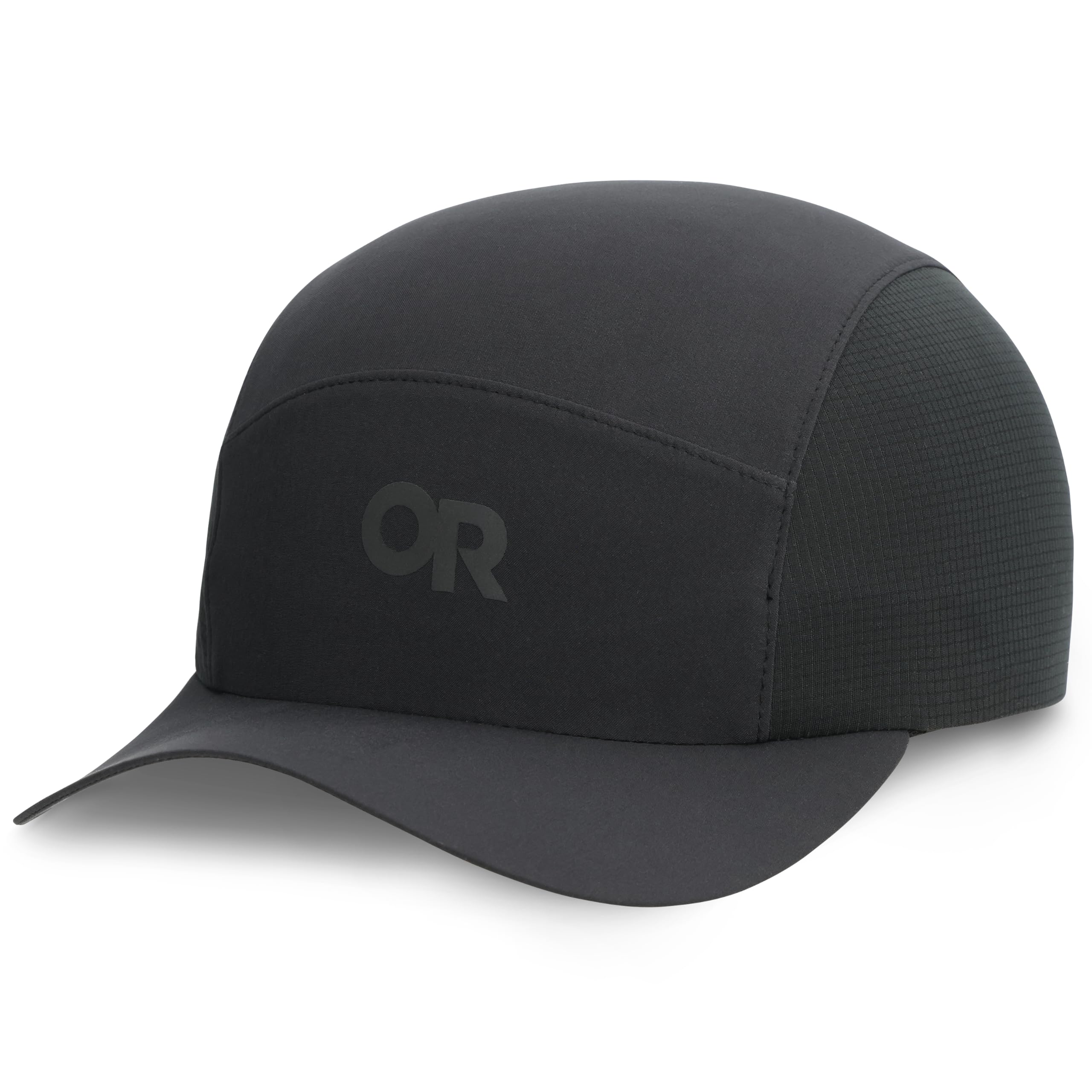 Outdoor Research Unisex Solid Black Swift Ultra Light Cap | Water Resistant, Quick Drying, Moisture Wicking, Breathable, Crushable, Drawcord Closure, Upf 30+