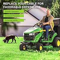 Vista 8 de 946-04173E - Cable de compromiso de cubierta que reemplaza a MTD Troy-Bilt 946-0417C 746-04173 746-04173B 946-04173B compatible con Troy-Bilt