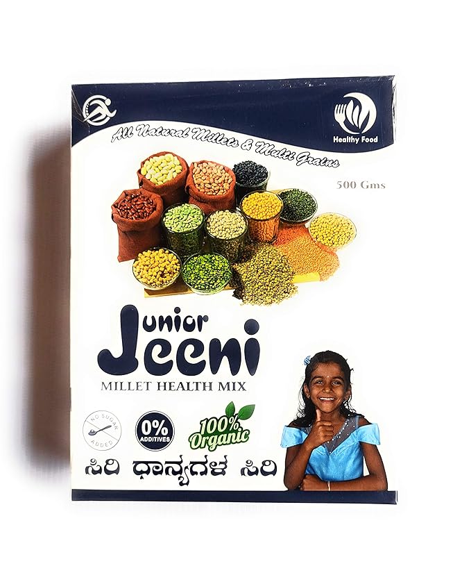 Junior Jeeni millet health mix, All natural millet and multi grain. 100