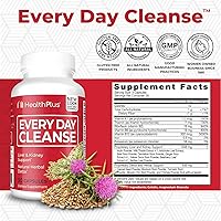 Vista 2 de Health Plus Suplemento de limpieza diaria para la salud, 90 cápsulas, 30 porciones