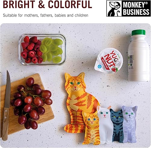 Miniatura 6 de Monkey Business Icepadz - Juego de hielo suave, bolsas de hielo reutilizables para biberones y leche materna, bolsa de hielo delgada para