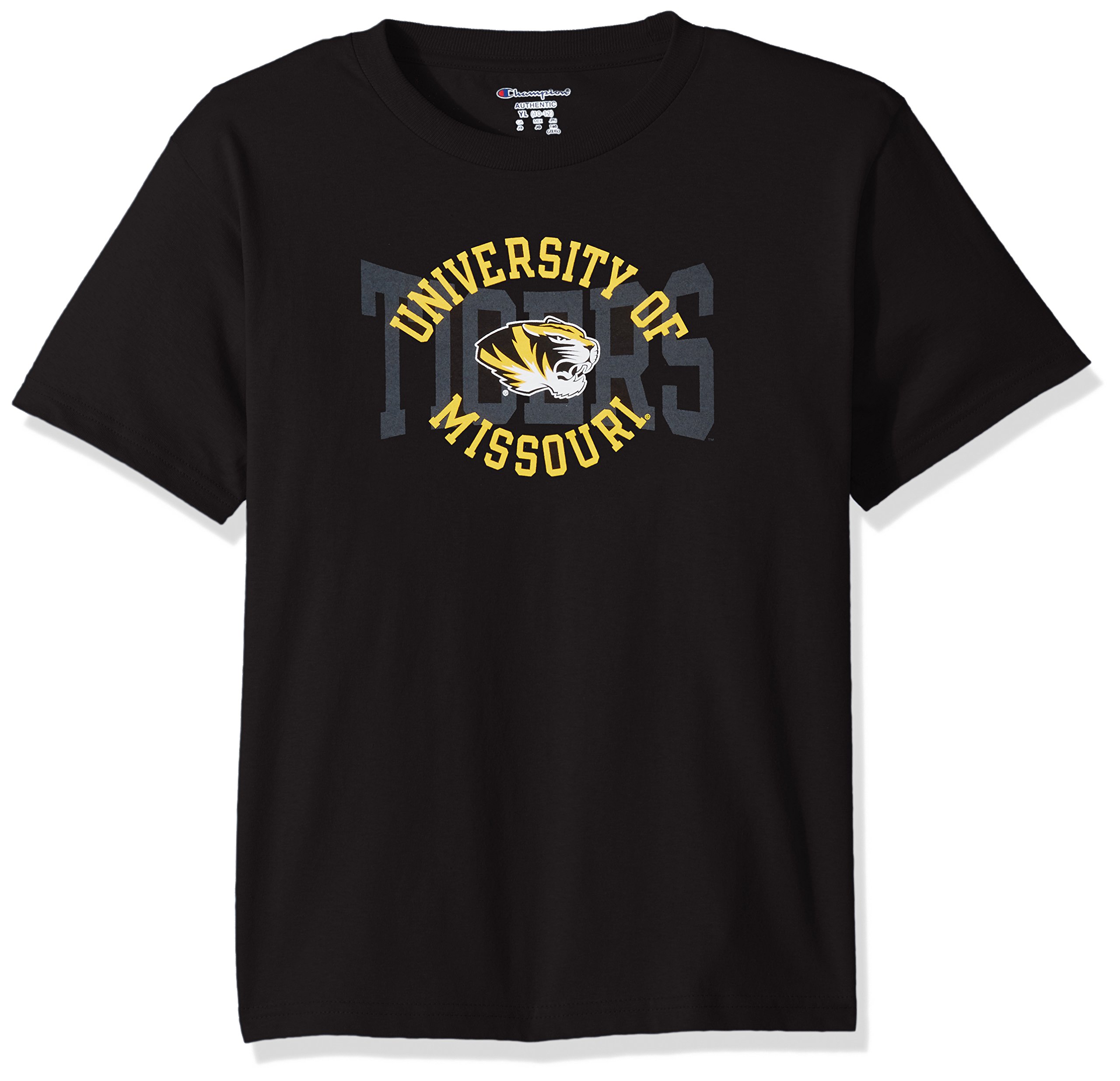 Champion Jungen NCAA Boy's Jersey T-Shirt 100% Cotton Tagless Tee (1er Pack)