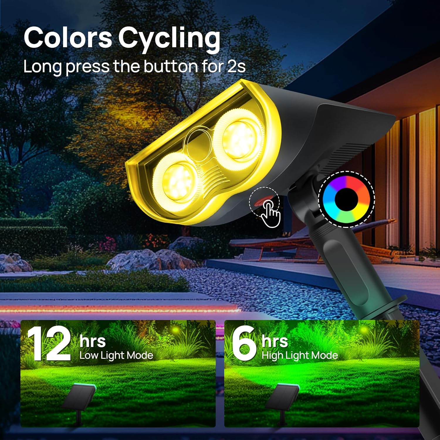 Illuminate Your Halloween: Review of Consciot Solar Spot Lights for Spooky Outdoor Decor
