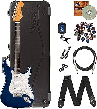 Amazon.com: Fender Cory Wong Stratocaster - Sapphire Blue