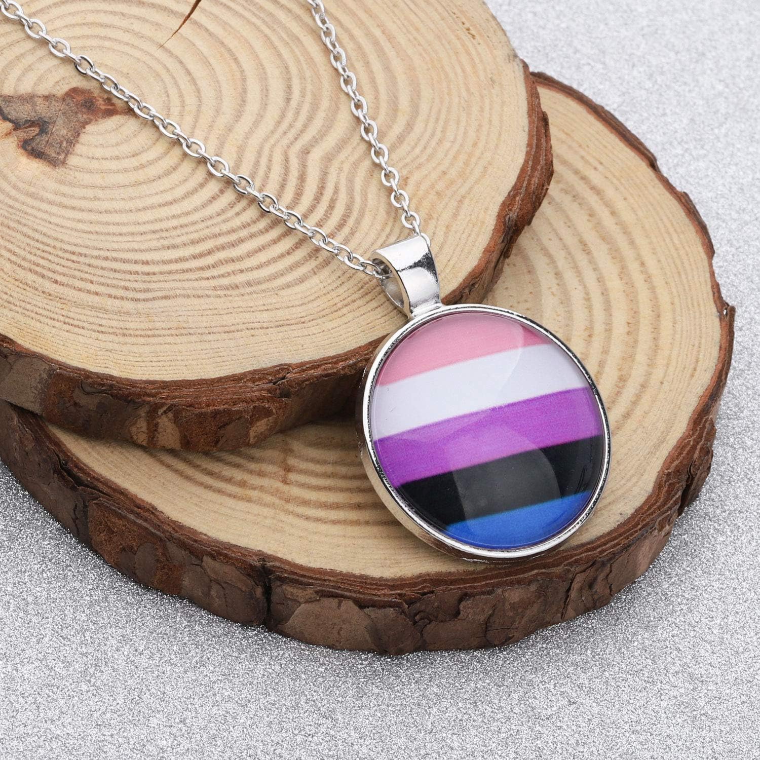 CHOORO Gay Pride Gift LGBT Keychain Rainbow Pride Keychain LGBT Jewelry Bisexual Pride Gift Transgender Pride Gift - Image 4