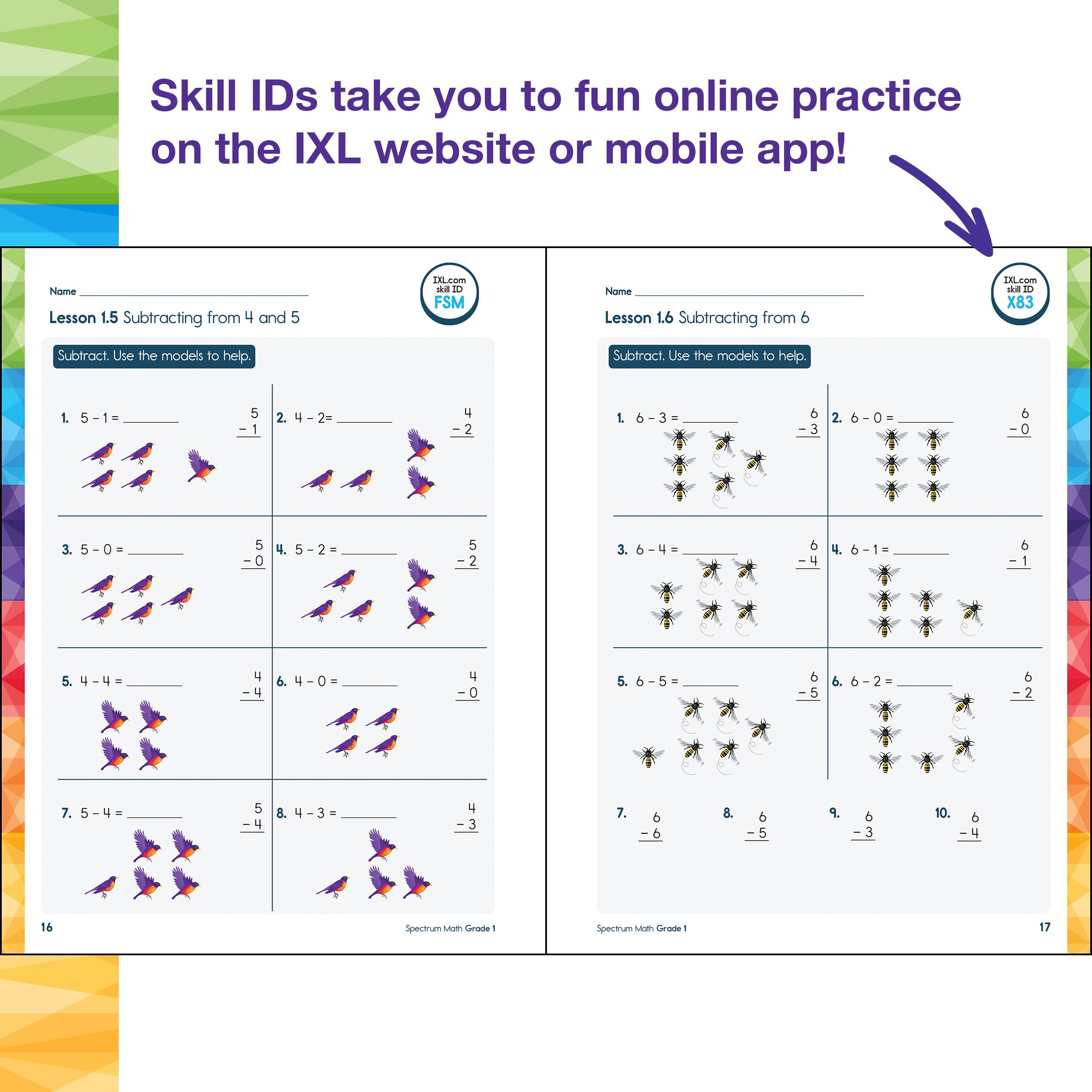 Spectrum Math, Grade 1