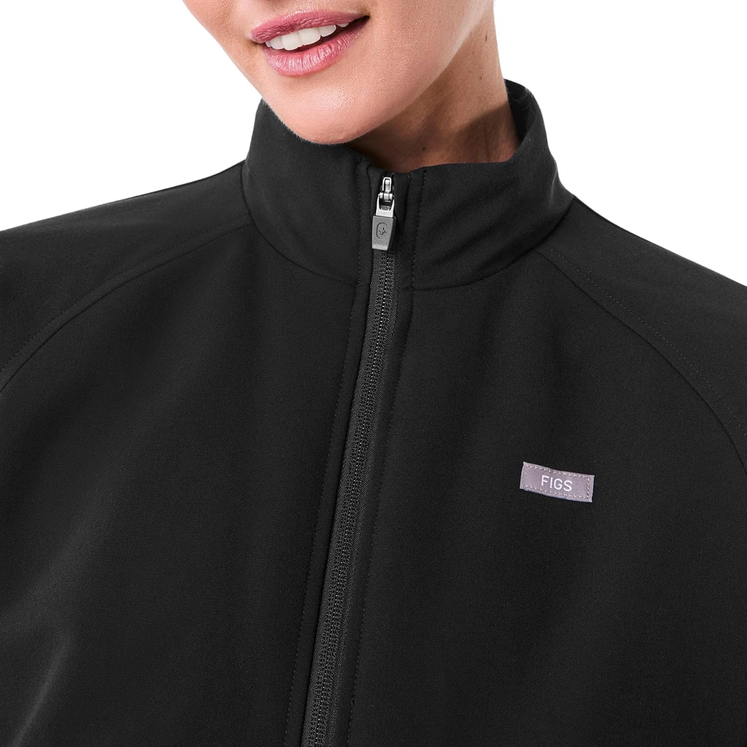 FIGS Sydney Scrub Jacket for Women — 5 Pockets, Classic Fit, Mesh Lining, 4-Way Stretch Women’s Scrub Jacket - Image 7