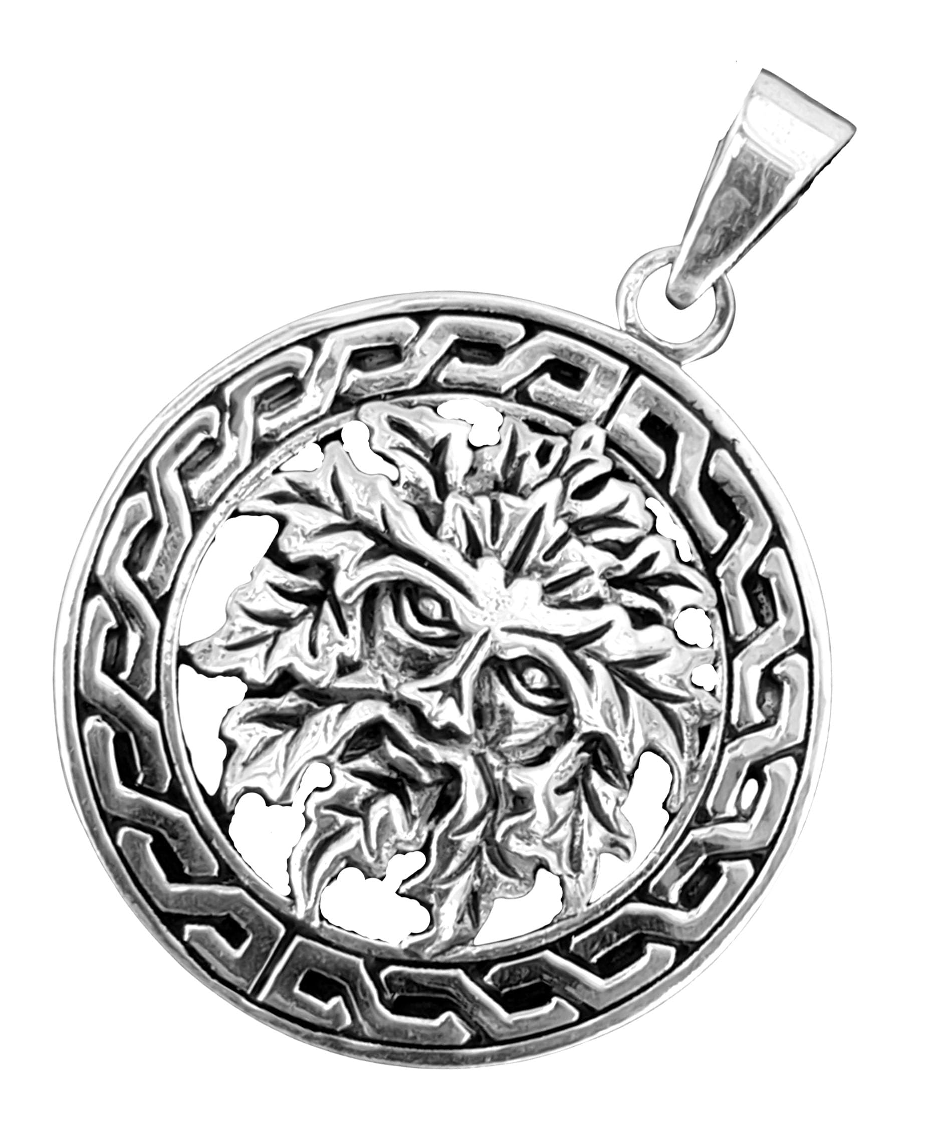 Kiss of Leather Anhänger Grüner Mann aus 925 Sterling Silber Nr. 361