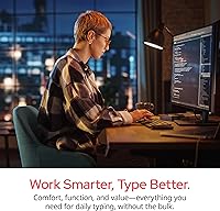 Vista 7 de Teclado con cable USB, Negro