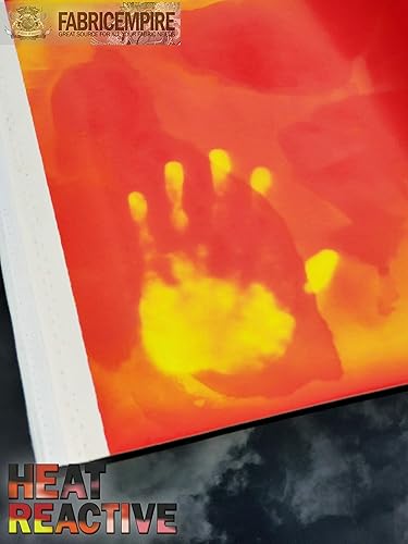 Miniatura 4 de Tapicería de vinilo termosensible a cambio de temperatura, tela de piel sintética reactiva al calor, 54 pulgadas de ancho, vendido por The Yard