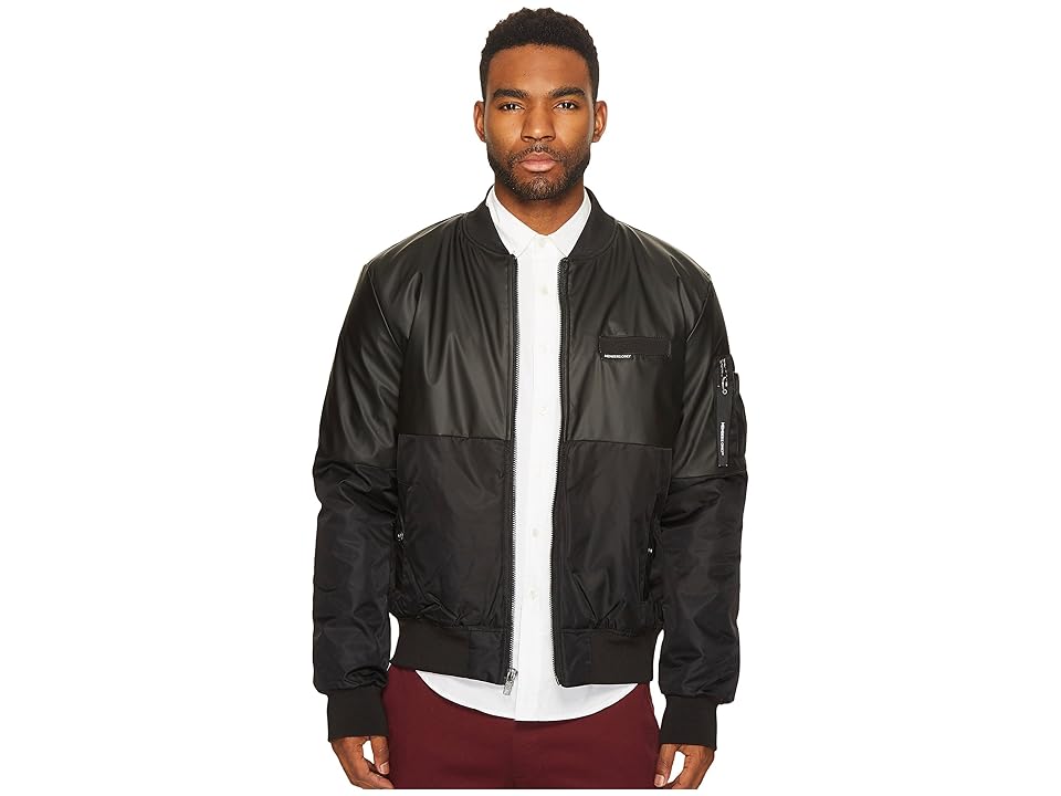 

Members Only Deftone Bomber Jacket (Black) Men's Coat