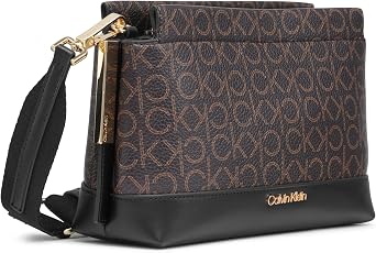 Calvin Klein Bianca トリプルコンパートメント クロスボディ