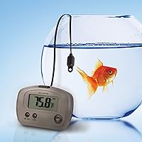 Vista 4 de AcuRite 00888A3 Termómetro digital para interiores y exteriores, plata, pequeño