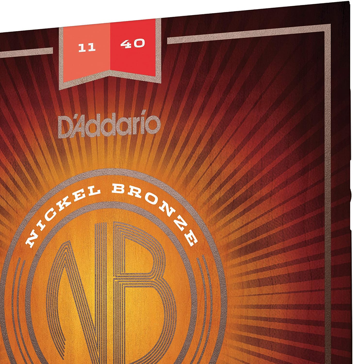 D'Addario NBM1140 Nickel Bronze Mandolin Strings, Medium, 11-40 image 4