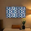 Wings Star LED TV Cover for 55 Inches | Dustproof & Waterproof With PVC Layer | Television Protector Cover | LCD/LED Monitor Cover With Zip Lock, KUM133 gallery image