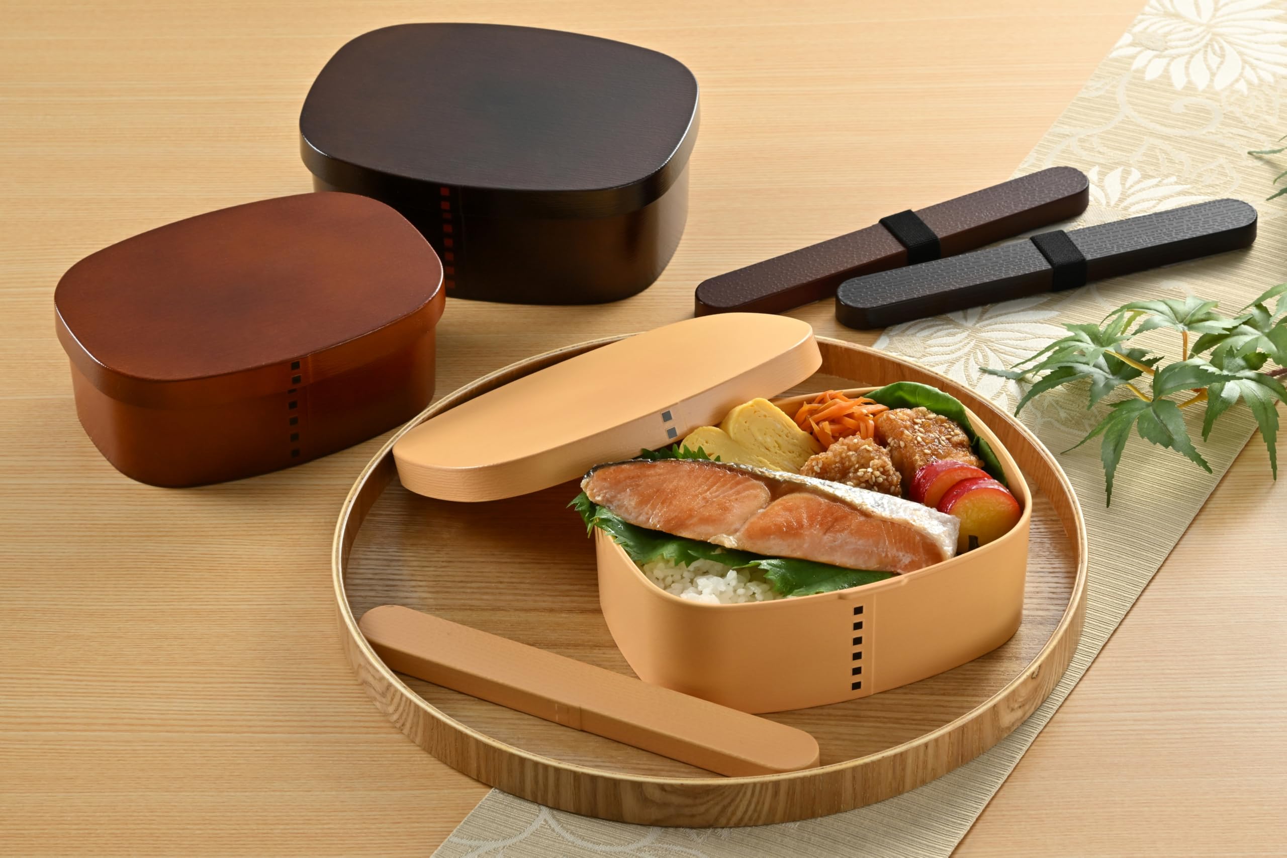 Amazon.co.jp: Tatsumiya 30569 Quick Washable Wappa Bento Box