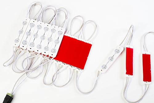 Miniatura 6 de módulo rojo de la luz de las ventanas LED del escaparate de los 40ft con el adaptador de corriente CA de la UL 12v