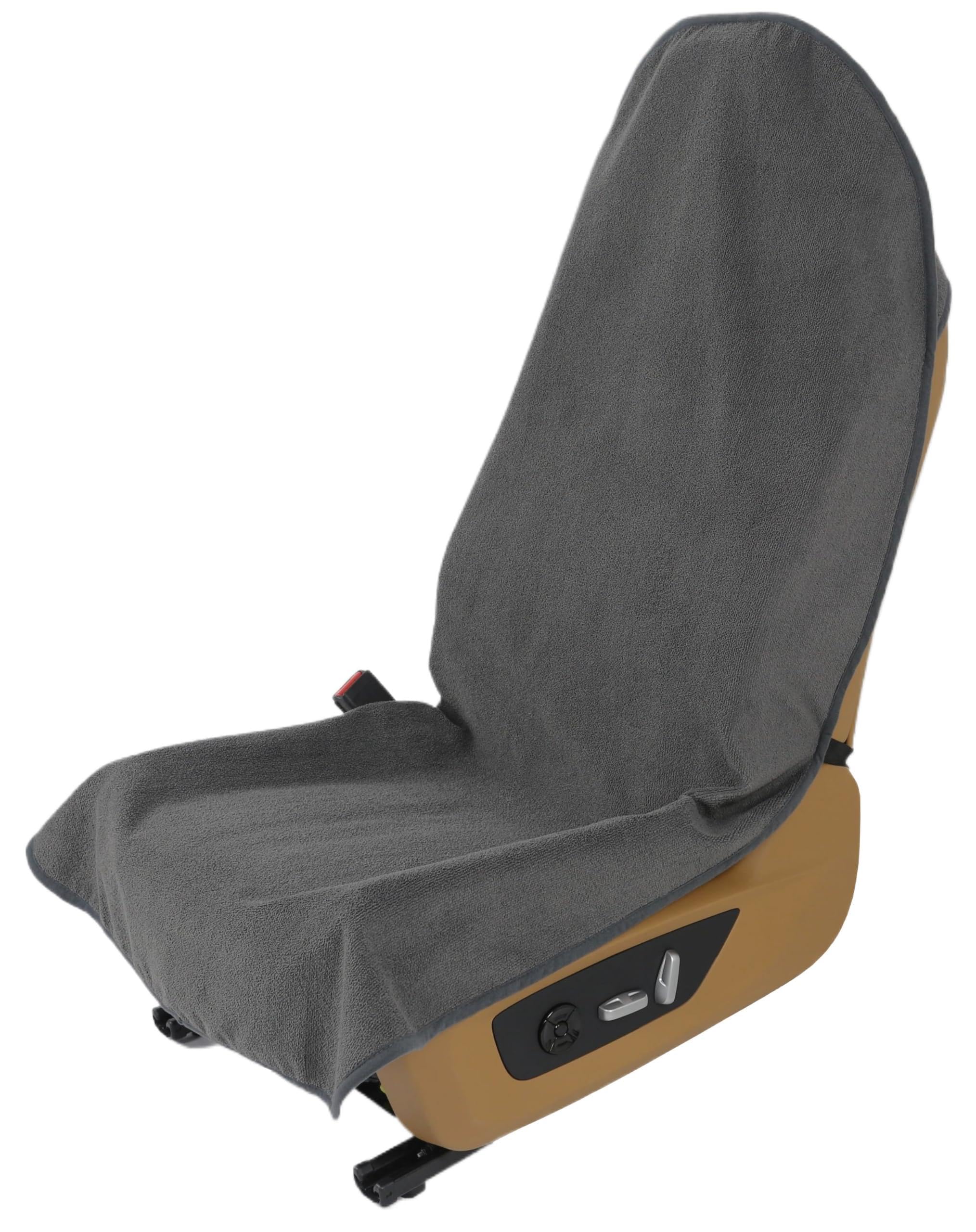 VSHIELD Waterproof Towel Car Seat Cover Gray
