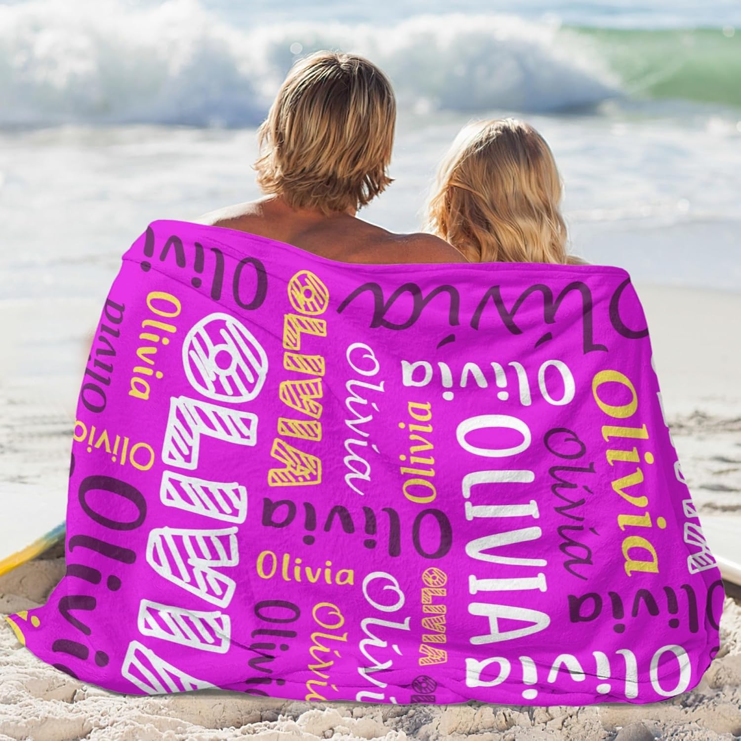 Personalized Blanket for Kids with Name Custom Name Blanket,Name Blankets Personalized Kids Customized Blanket Personalized Blankets for Adults