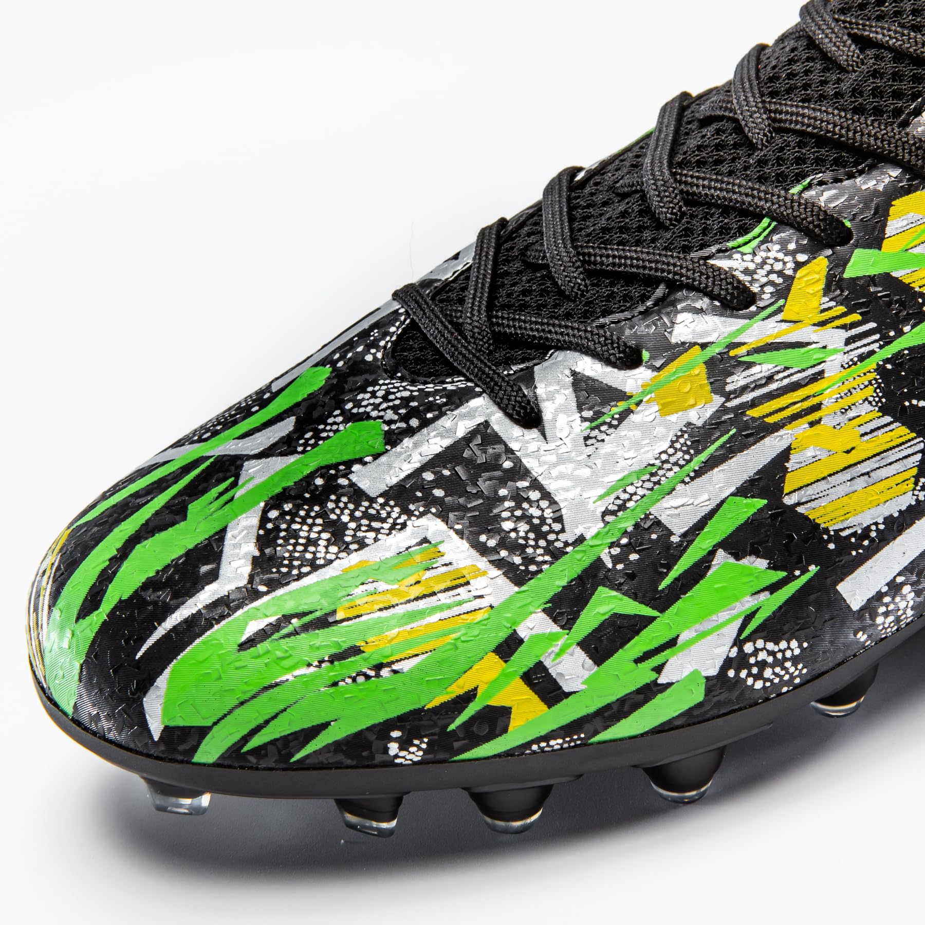 Unisex Adult Soccer Cleats High-Top Soccer Shoes for Outdoor Training Matches Football Cleats for Youth - 4