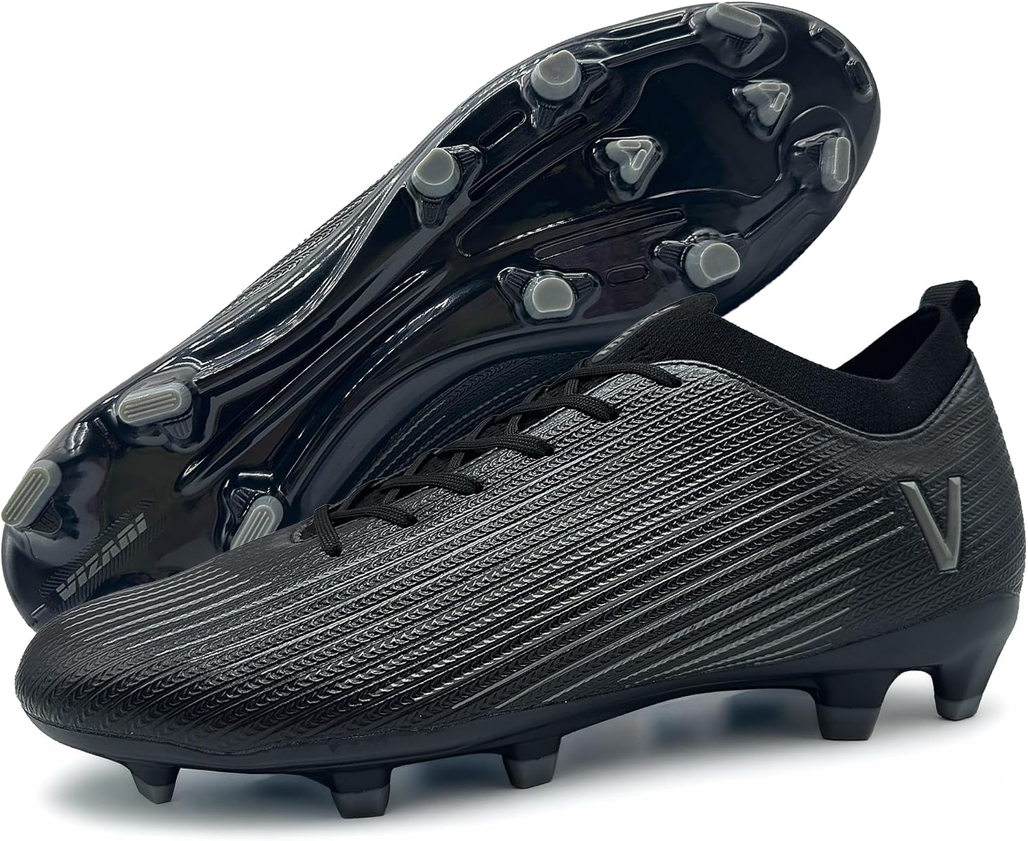 Vizari Destino Adult Soccer Cleats - Lightweight Firm Ground Football Boots with High-Traction Outsole for Enhanced Control & Comfort