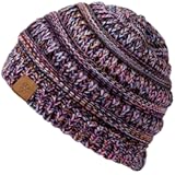 Women&apos;s Thick & Soft Warm Winter Beanie&comma; Casual Knit Hat&comma; Cute Stretch Knit Beanie